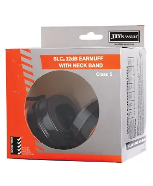 8M050 JB's 32dB SUPREME EAR MUFF WITH NECK BAND