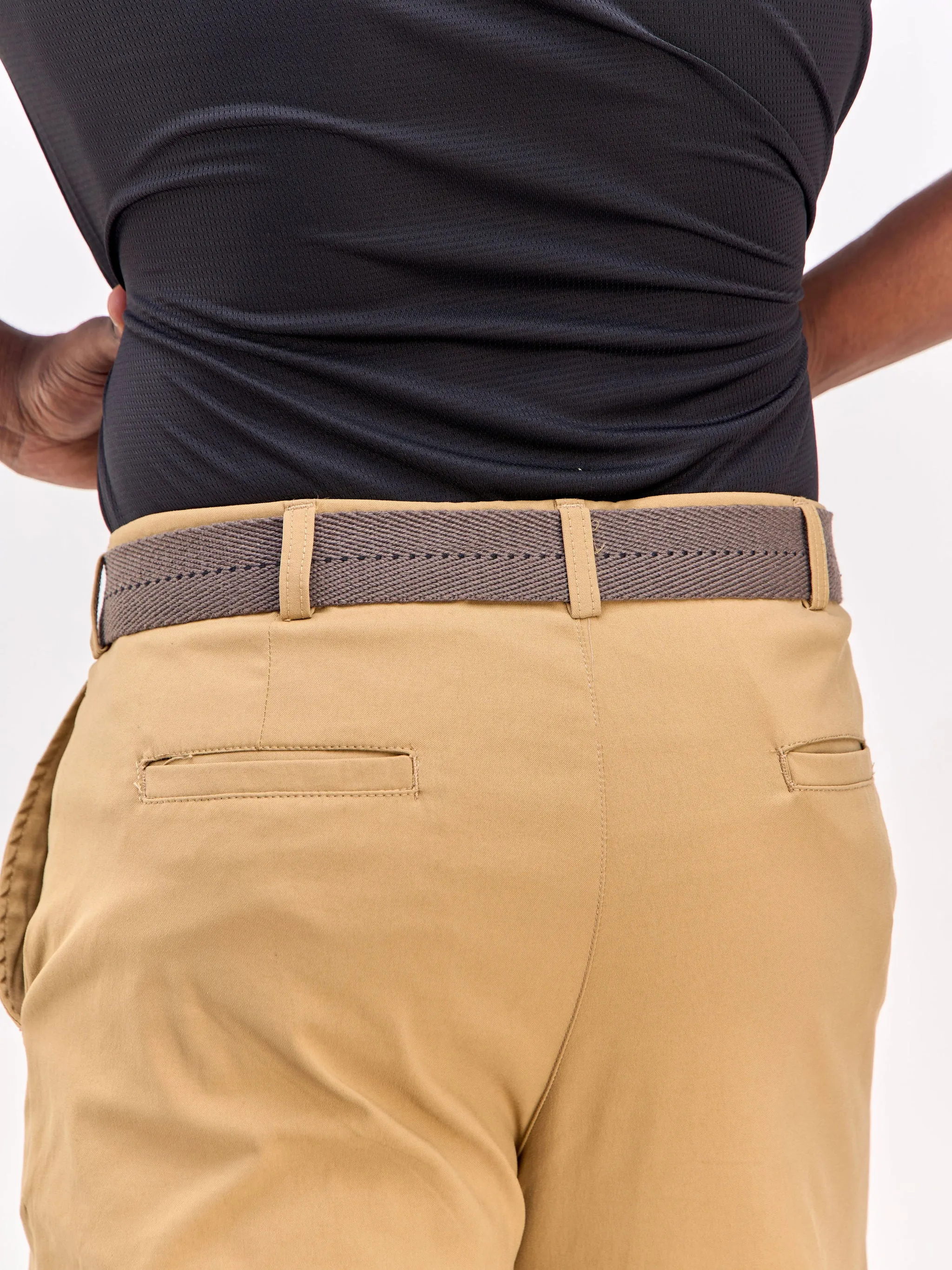 Alladin Webbing Belt Dotted - Grey