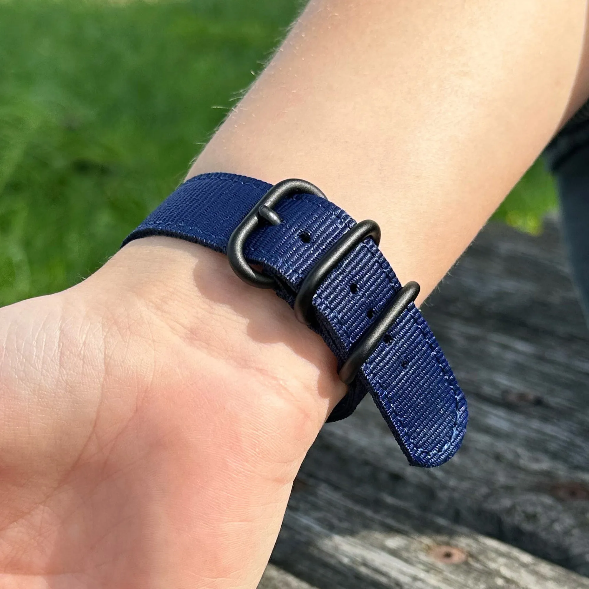Amazfit GTR 2 Nylon Strap with Buckle (Blue)