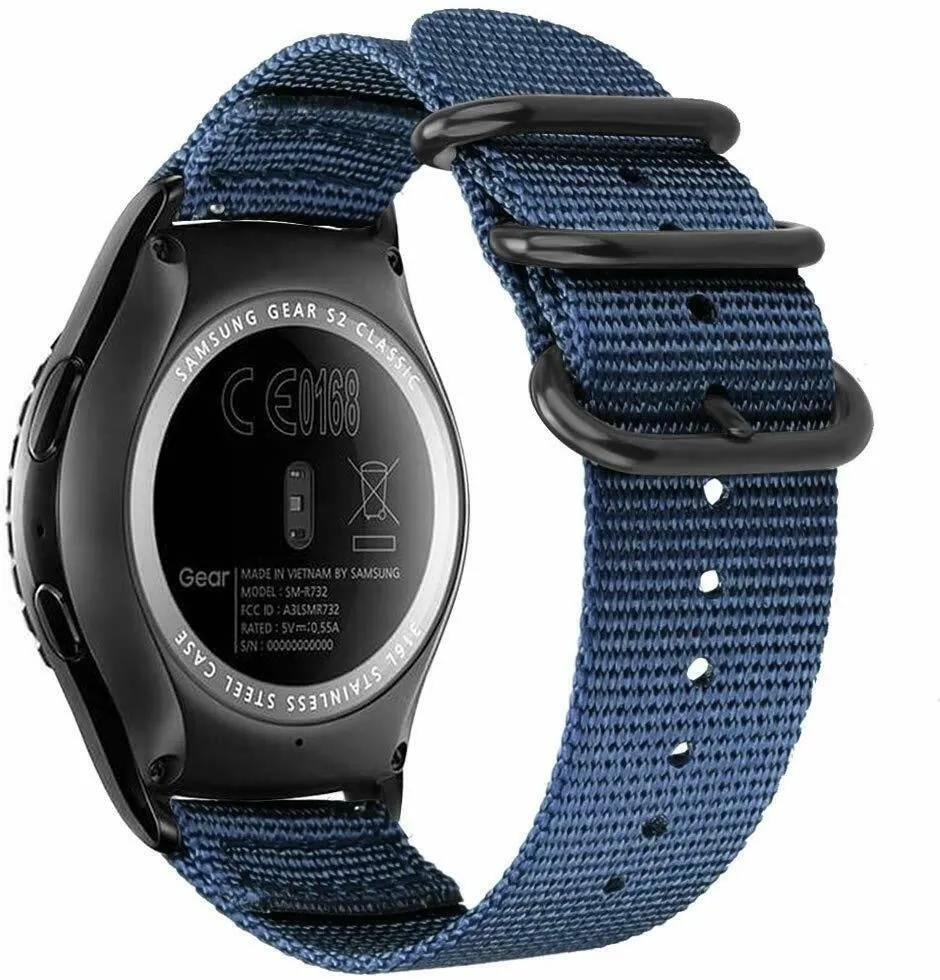 Amazfit GTR 2 Nylon Strap with Buckle (Blue)