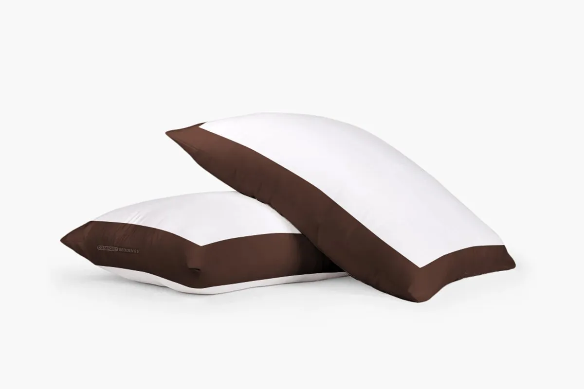 Best Selling Chocolate Two Tone Duvet Cover