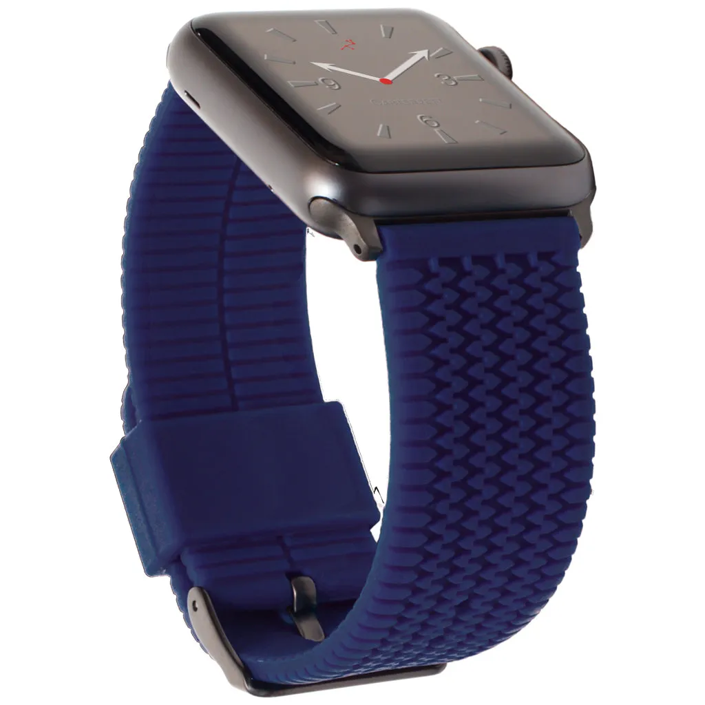 Carterjett Tire Tread Sport Apple Watch Band in Blue