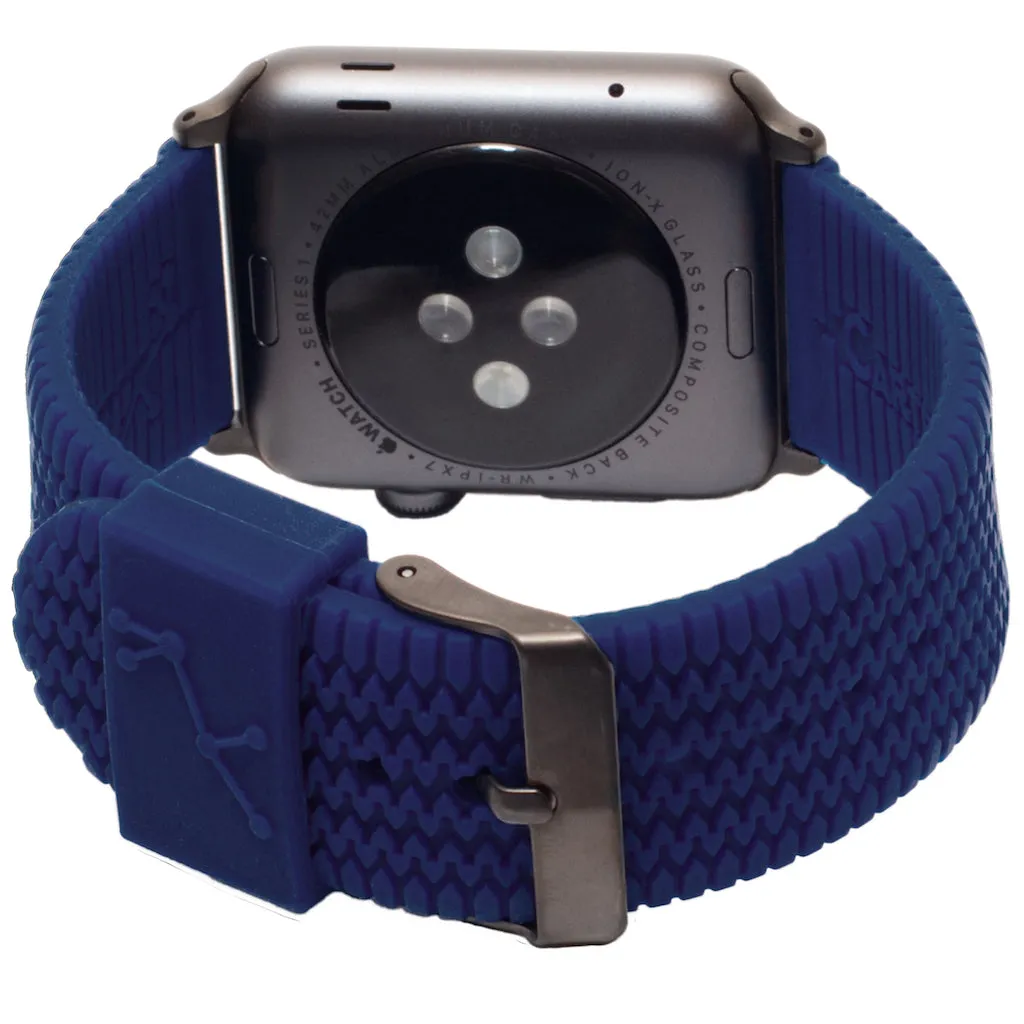 Carterjett Tire Tread Sport Apple Watch Band in Blue