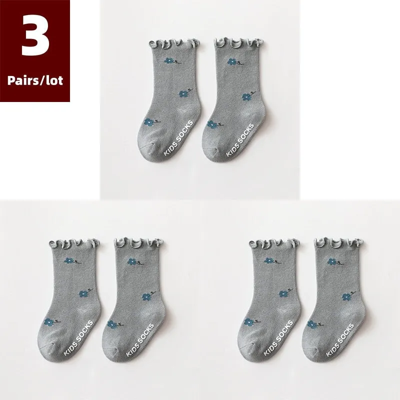 Children Socks/ Cotton Socks for Girls Boys Floor 0-3 yrs