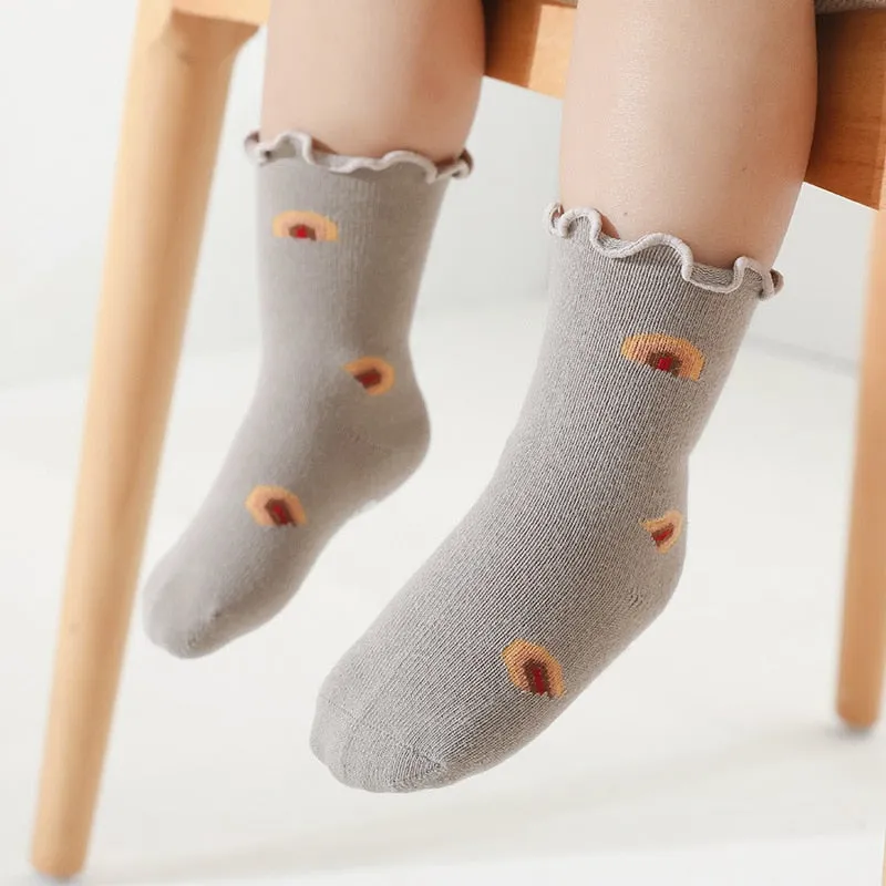 Children Socks/ Cotton Socks for Girls Boys Floor 0-3 yrs