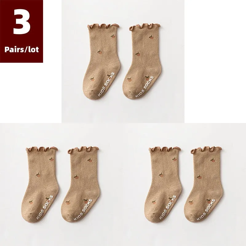 Children Socks/ Cotton Socks for Girls Boys Floor 0-3 yrs