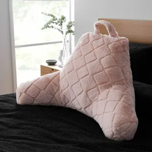 Cosy Diamond Cuddle Cushion Blush
