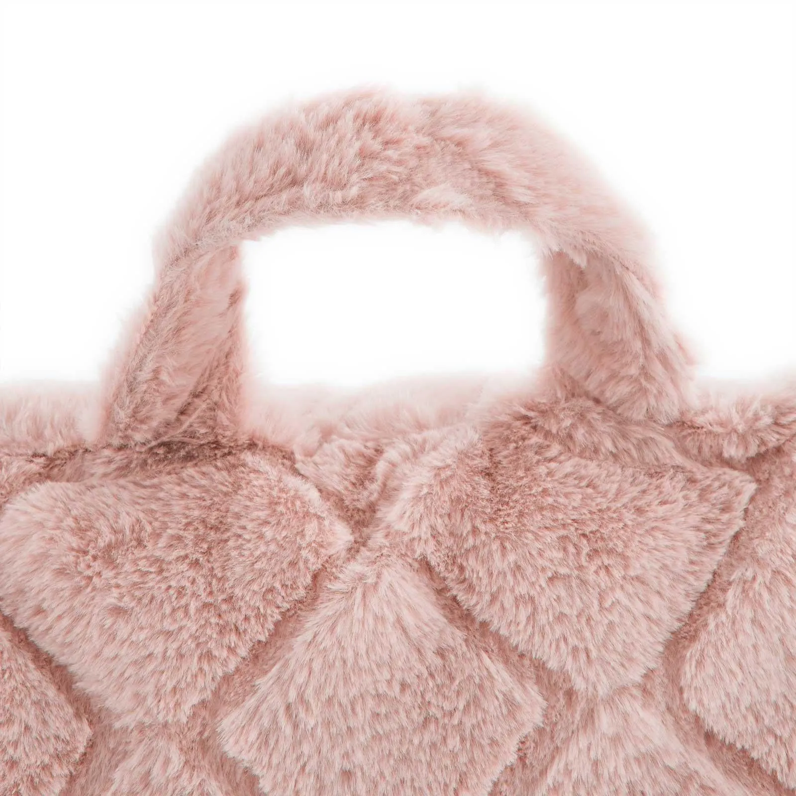 Cosy Diamond Cuddle Cushion Blush