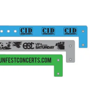 Custom Vinyl Wristbands | Great for Special Events!