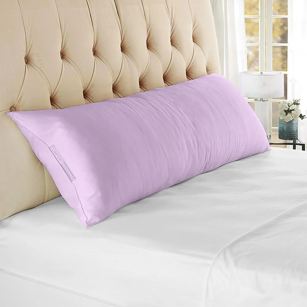 LUXURY LILAC BODY PILLOW COVERS