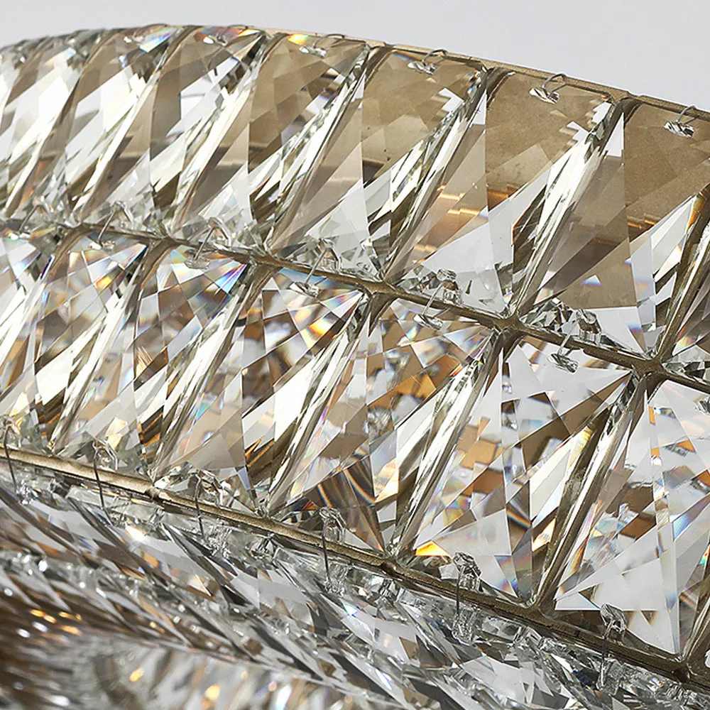 Luxury Style One Ring Crystal Chandelier