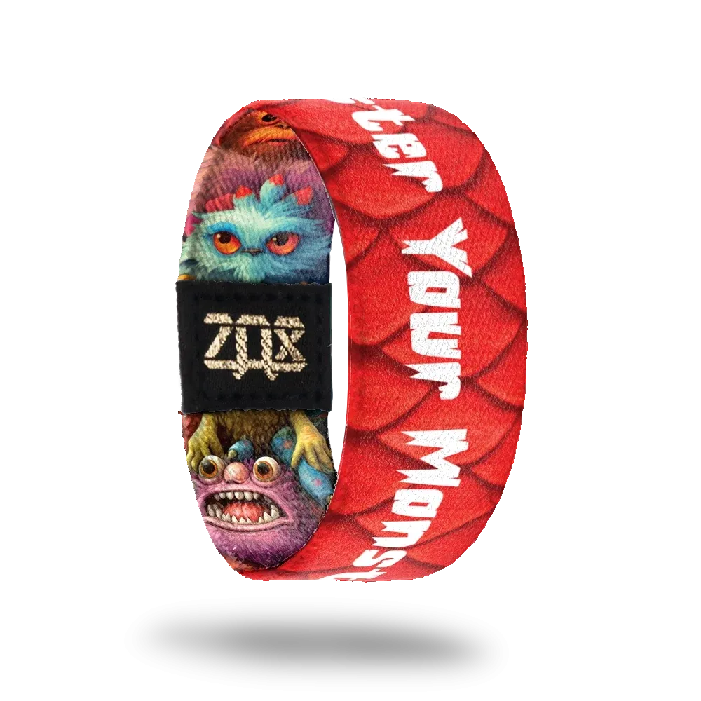 Master Your Monsters Halloween Elastic Wristband