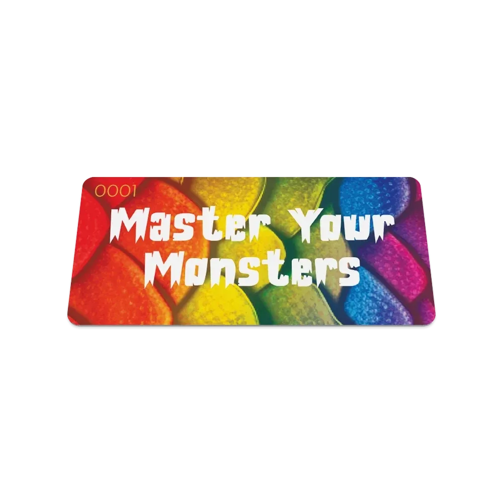 Master Your Monsters Halloween Elastic Wristband