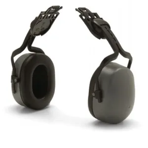 Pyramex CM6010 Hard Hat Mounted Earmuffs NRR 22 dB, Gray, One Size, 1 Pair