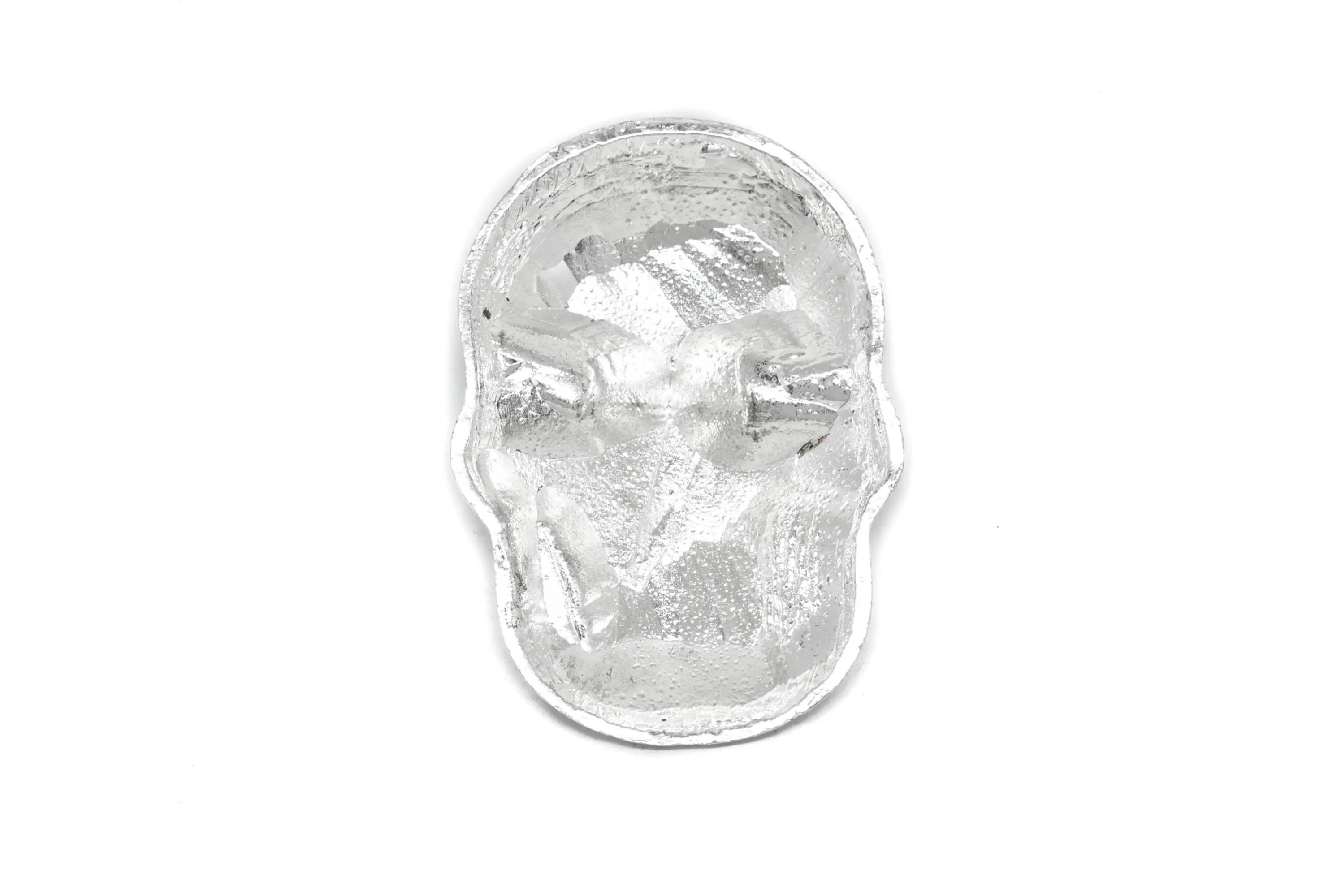 Rhinestone Skull Brooch 3.25" x 2.25" - 1 Piece