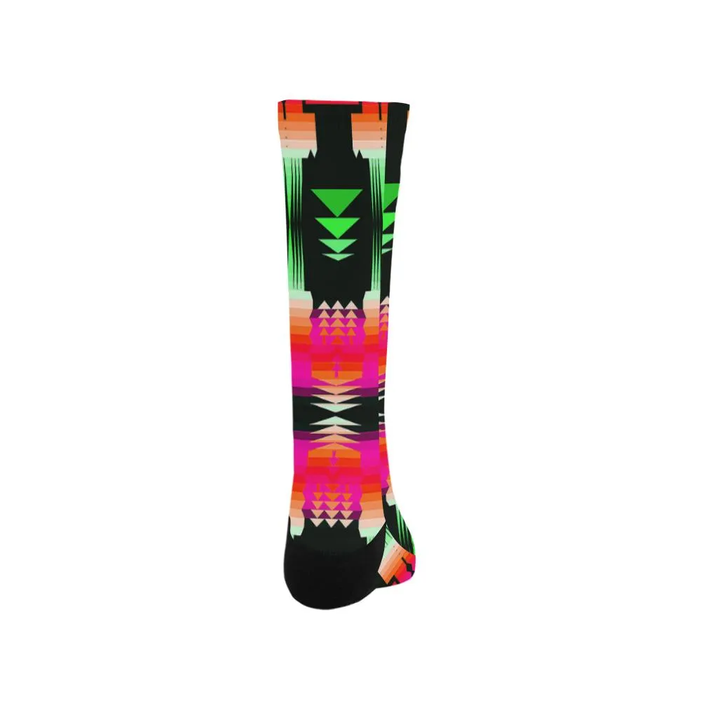 Sunset Lake Sage Trouser Socks
