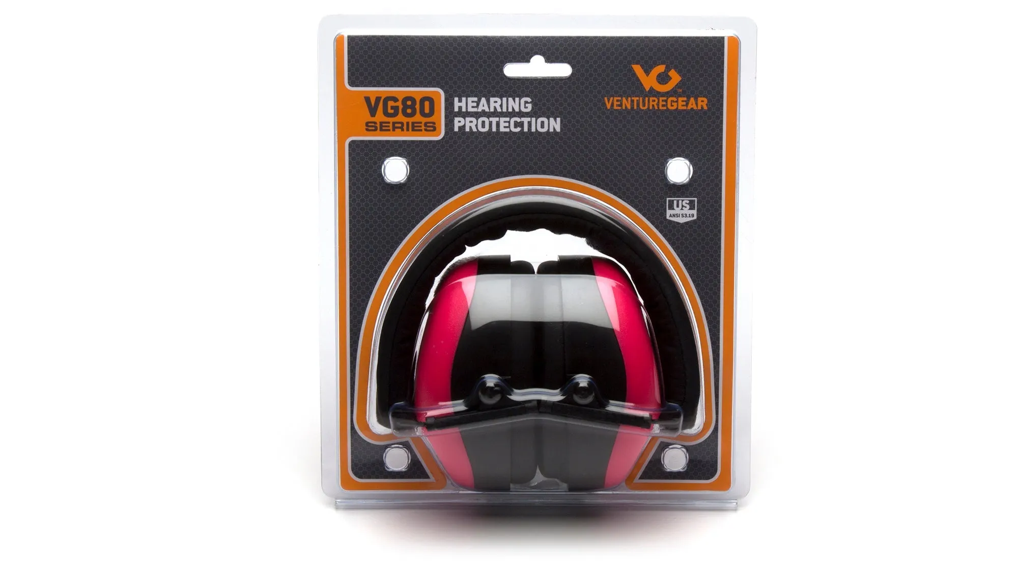 VG80 Series Low Profiel Earmuffs NRR 25dB | SNR 32dB