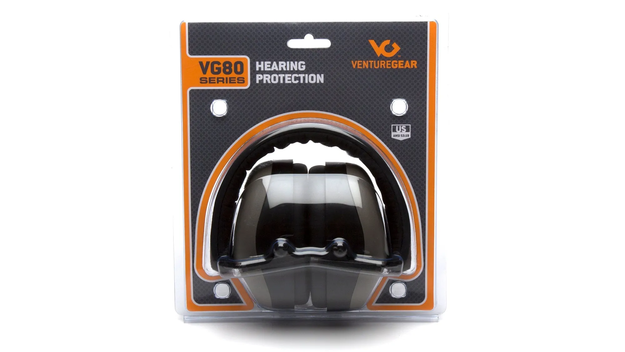 VG80 Series Low Profiel Earmuffs NRR 25dB | SNR 32dB