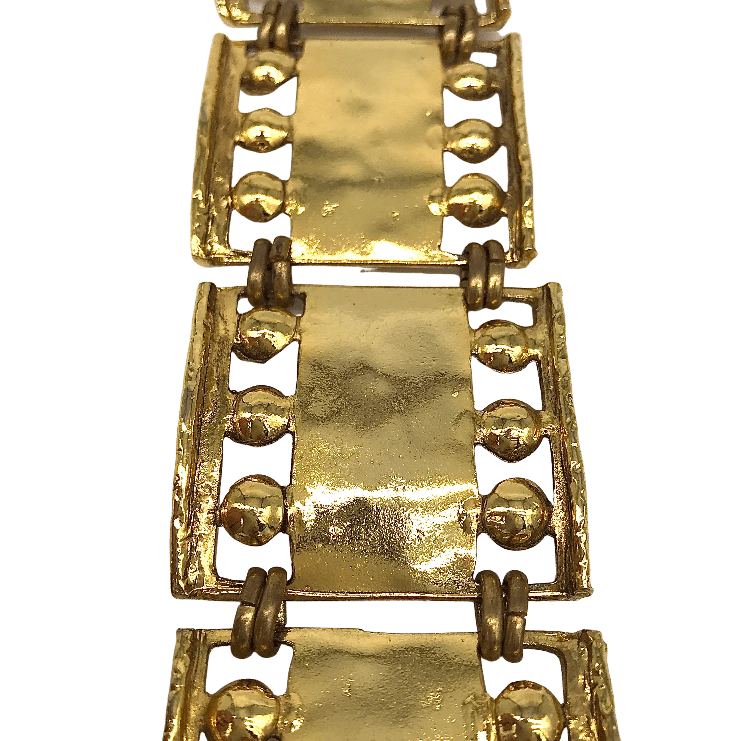 Vintage Gold-Tone Belt