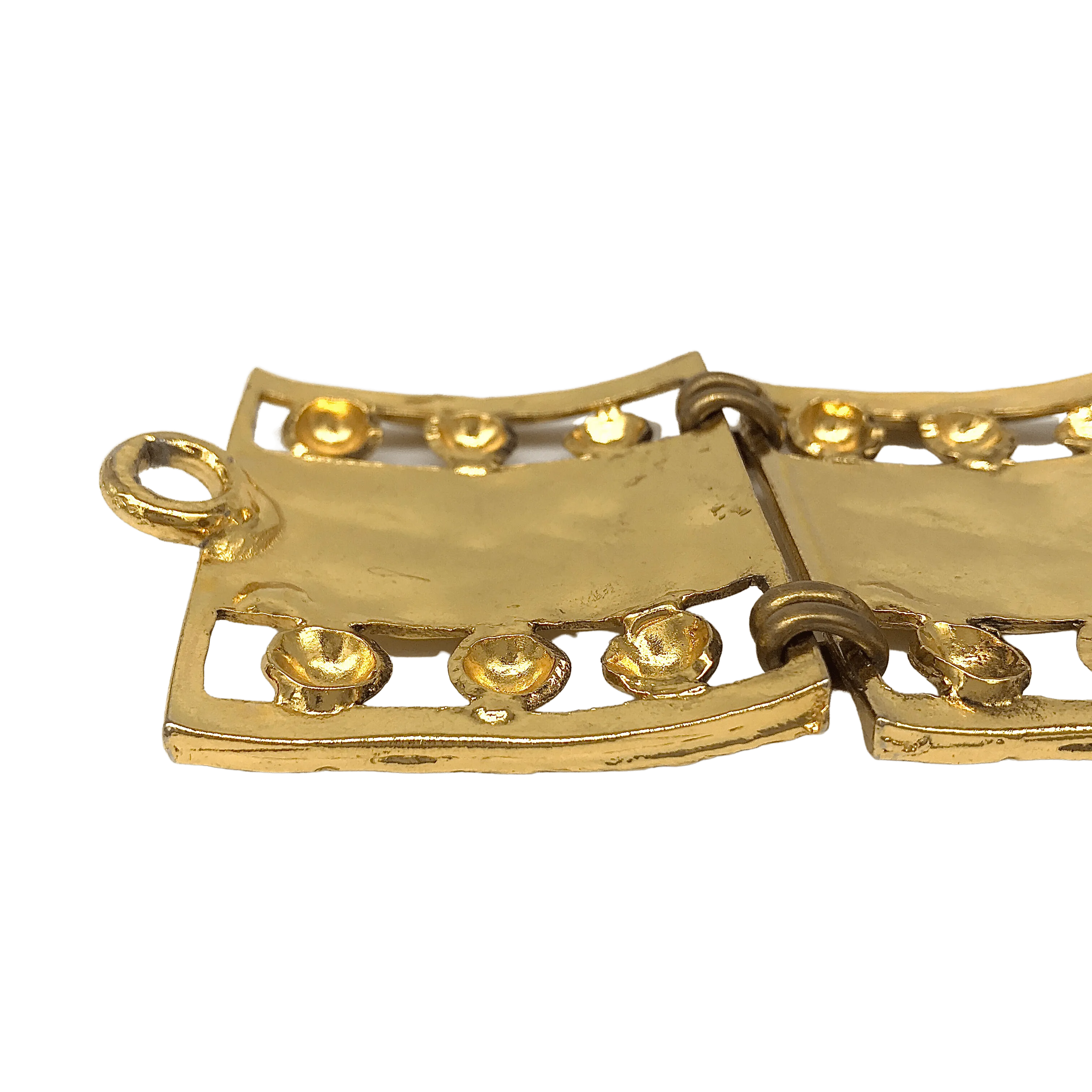 Vintage Gold-Tone Belt