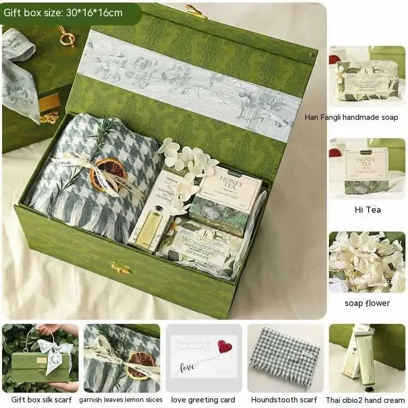 Winter Scarf Gift Set Box
