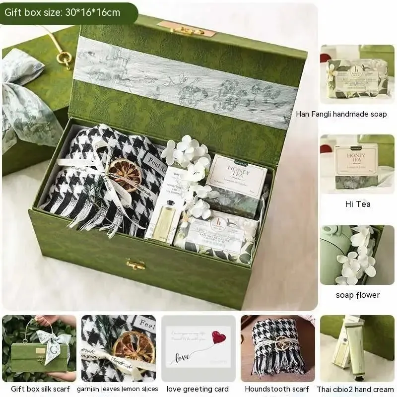 Winter Scarf Gift Set Box