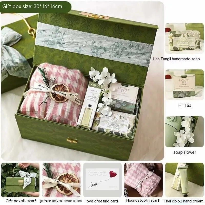 Winter Scarf Gift Set Box