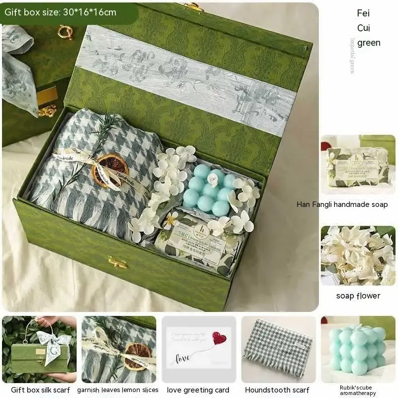 Winter Scarf Gift Set Box