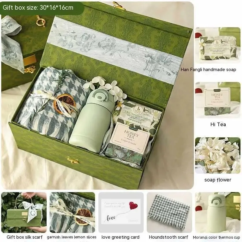 Winter Scarf Gift Set Box